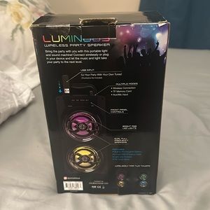 Wireless party speaker